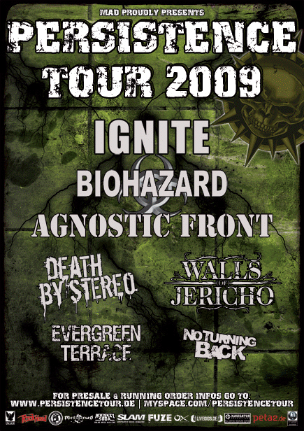 Persistence Tour 2009